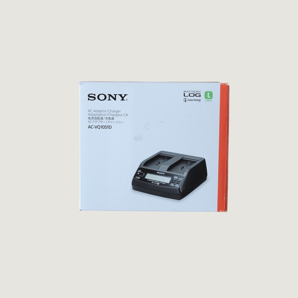 Sony AC Adaptor Charger Black AC-VQ1051D InfoLITHIUM L Series Dual LCD Screen OS
